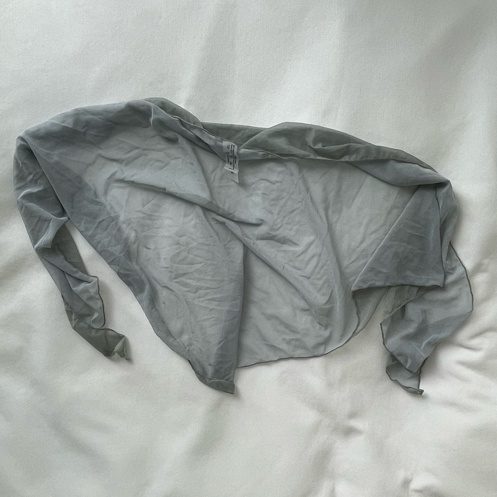 Olive Green Beach Sarong Skirt - size M